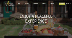 Desktop Screenshot of hillhousefarmcottages.com